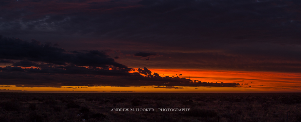 Nullarbor Sunset Sky
